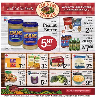 Country Grocer (Salt Spring) Flyer March 22 to 27
