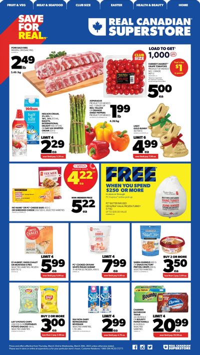 Real Canadian Superstore (ON) Flyer March 23 to 29