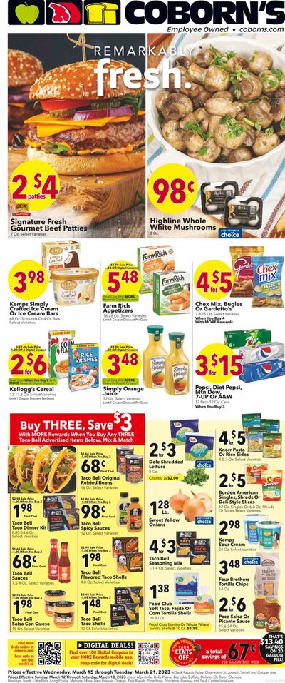 Coborn's (MN, SD) Weekly Ad Flyer Specials March 15 to March 21, 2023