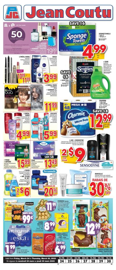 Jean Coutu (ON) Flyer March 24 to 30