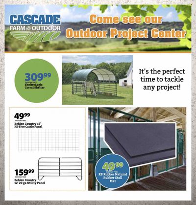 Cascade Farm And Outdoor (OR, WA) Weekly Ad Flyer Specials March 15 to March 31, 2023