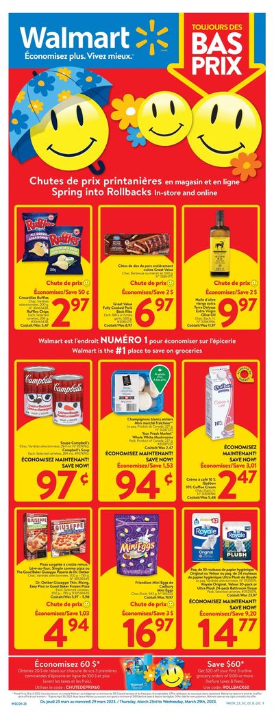 Walmart (QC) Flyer March 23 to 29
