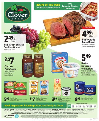 Clover Farm (ON) Flyer March 23 to 29