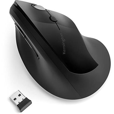 Kensington Pro Fit Ergo Vertical Wireless Mouse- Black (K75501WW) $28.99 (Reg $38.99)