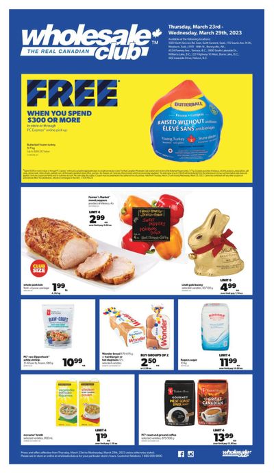 Real Canadian Wholesale Club Flyer March 23 to 29