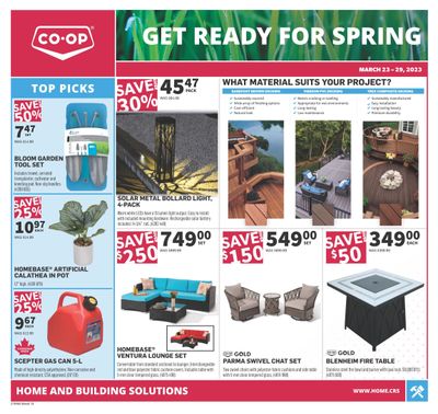Co-op (West) Home Centre Flyer March 23 to 29
