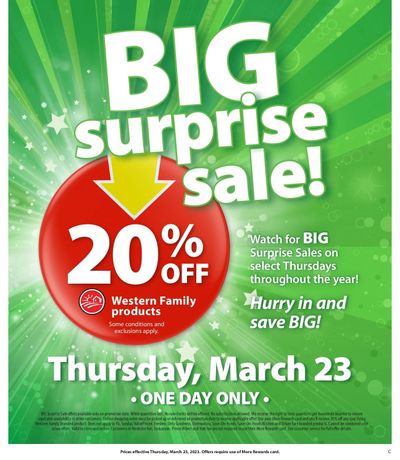 Save On Foods (SK) Flyer March 23 to 29