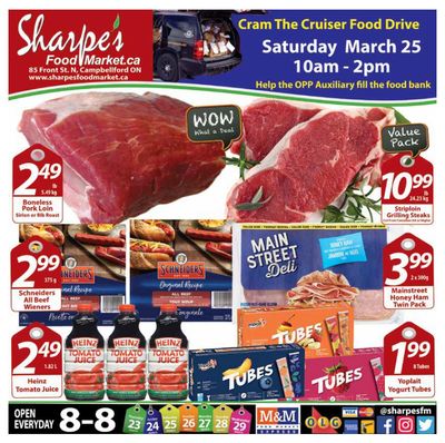 Sharpe's Food Market Flyer March 23 to 29