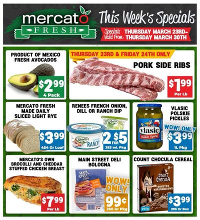 Mercato Fresh Flyer March 23 to 30