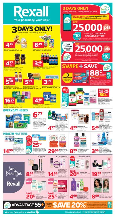 Rexall (MB) Flyer March 24 to 30
