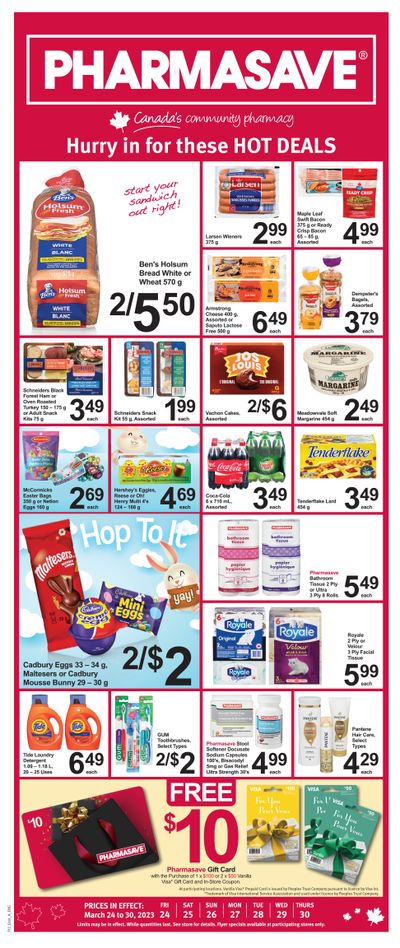 Pharmasave (Atlantic) Flyer March 24 to 30