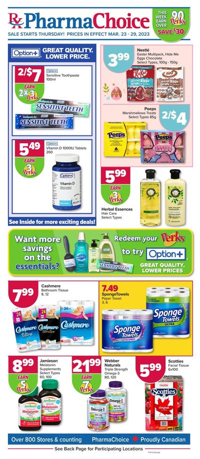 PharmaChoice (ON & Atlantic) Flyer March 23 to 29