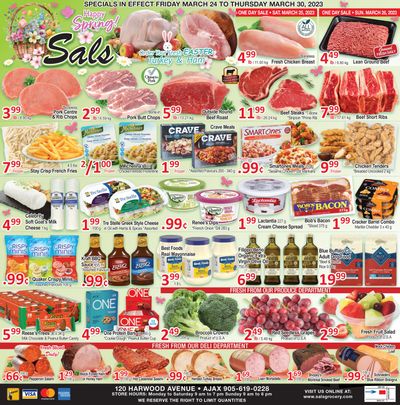 Sal's Grocery Flyer March 24 to 30