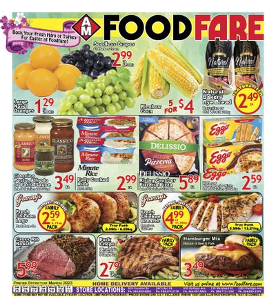Food Fare Flyer March 25 to 31
