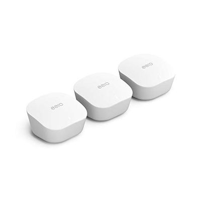 Amazon eero mesh wifi system – router for whole-home coverage (3-pack) $179.99 (Reg $239.00)