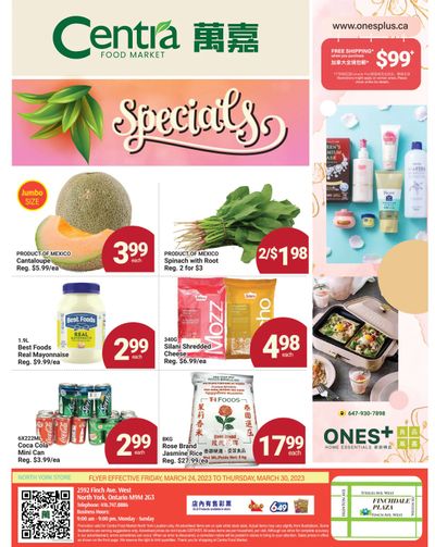 Centra Foods (North York) Flyer March 24 to 30