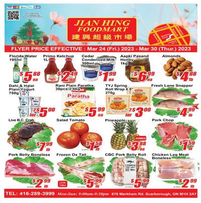 Jian Hing Foodmart (Scarborough) Flyer March 24 to 30
