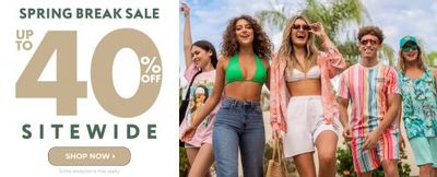 Urban Planet x Sirens + Forever 21 Canada Spring Break Sale: Save Up to 40% OFF Sitewide