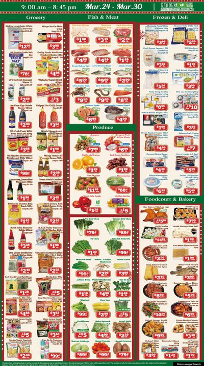 Nations Fresh Foods (Mississauga) Flyer March 24 to 30