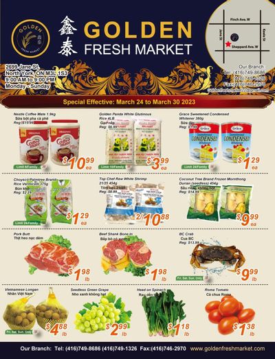 Golden Fresh Market Flyer March 24 to 30