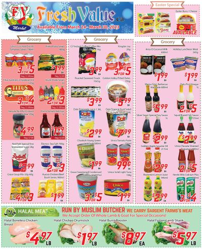 Fresh Value Flyer March 24 to 30