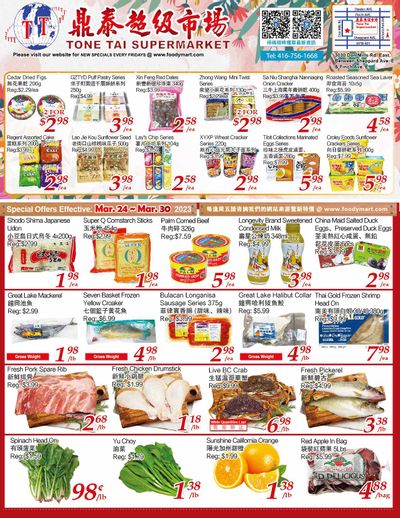 Tone Tai Supermarket Flyer March 24 to 30
