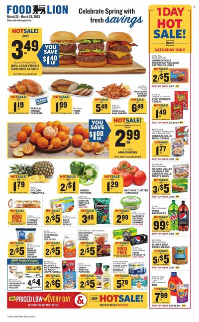 Food Lion (DE, MD) Weekly Ad Flyer Specials March 22 to March 28, 2023