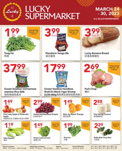 Lucky Supermarket (Edmonton) Flyer March 24 to 30