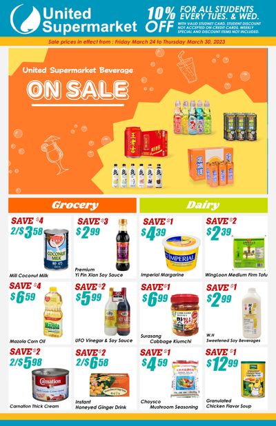 United Supermarket Flyer March 24 to 30