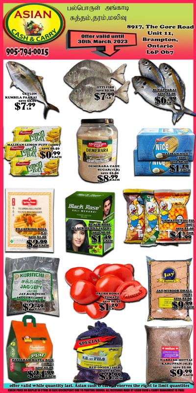 Asian Cash & Carry Flyer March 24 to 30