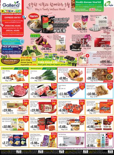 Galleria Supermarket Flyer May 1 to 7