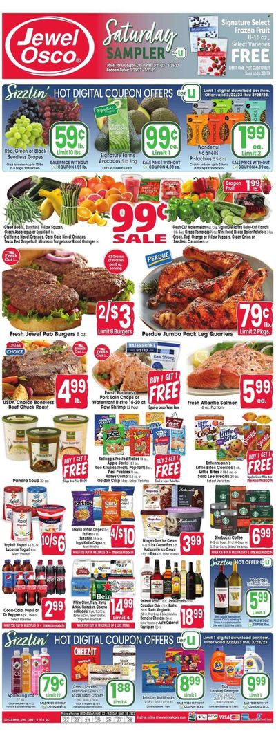 Jewel Osco (IL) Weekly Ad Flyer Specials March 22 to March 28, 2023