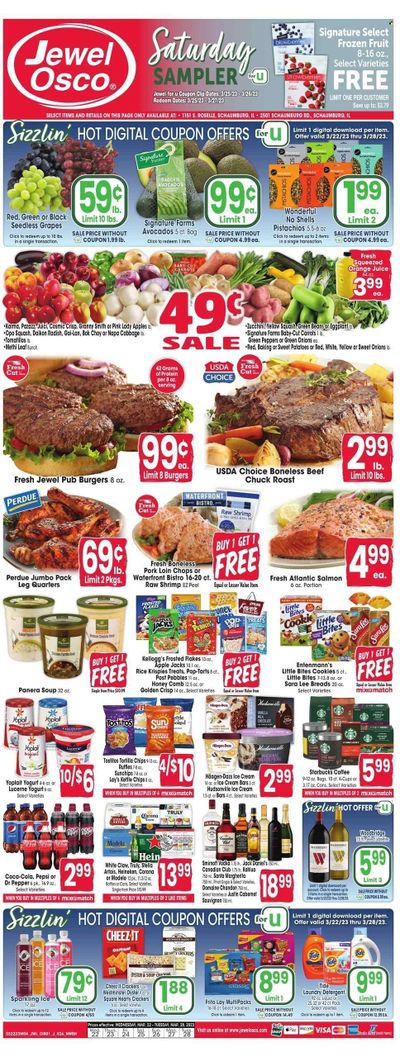 Jewel Osco (IL) Weekly Ad Flyer Specials March 22 to March 28, 2023