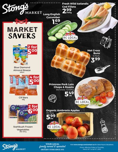 Stong's Market Flyer March 24 to April 6