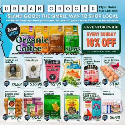 Urban Grocer Flyer March 24 to 30