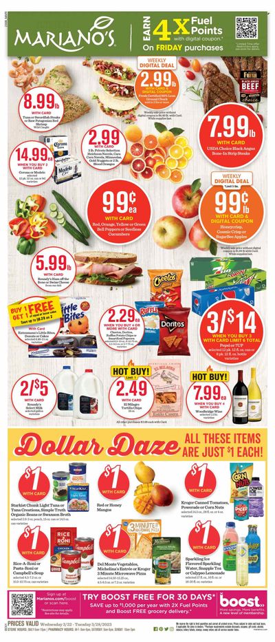 Mariano’s (IL) Weekly Ad Flyer Specials March 22 to March 28, 2023