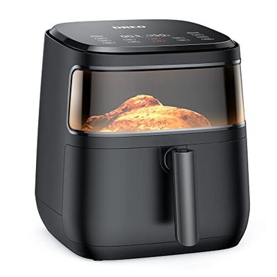 Dreo Air Fryer Pro Max, 11-in-1 Digital Air Fryer Oven Cooker with 100 Recipes, Visible Window, Supports Customerizable Cooking, 100℉ to 450℉, LED Touchscreen, Easy to Clean, Shake Reminder, 6.8QT $174.42 (Reg $218.03)
