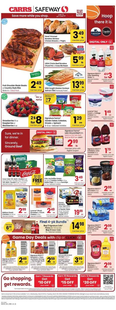 Safeway (AK) Weekly Ad Flyer Specials March 22 to March 28, 2023