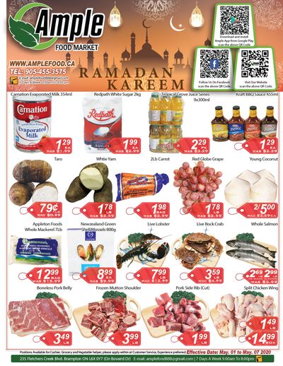 Ample Food Market Flyer May 1 to 7