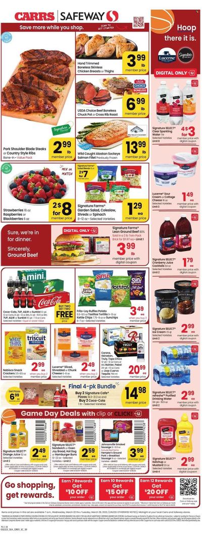 Safeway (AK) Weekly Ad Flyer Specials March 22 to March 28, 2023