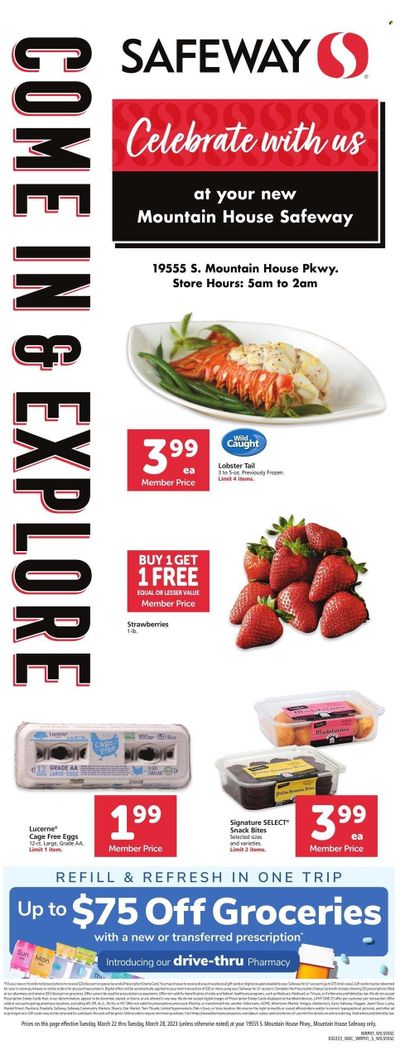 Safeway (CA) Weekly Ad Flyer Specials March 22 to March 28, 2023