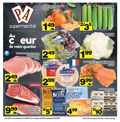 Supermarche PA Flyer March 24 to 30