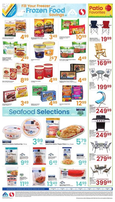 Safeway (MT) Weekly Ad Flyer Specials March 22 to March 28, 2023