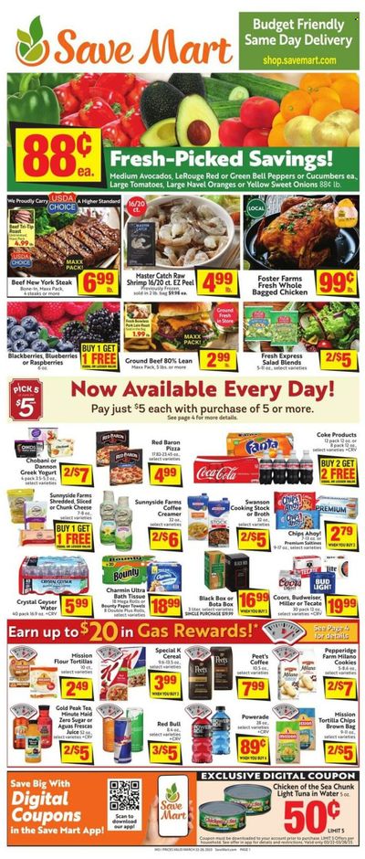 Save Mart (CA, NV) Weekly Ad Flyer Specials March 22 to March 28, 2023