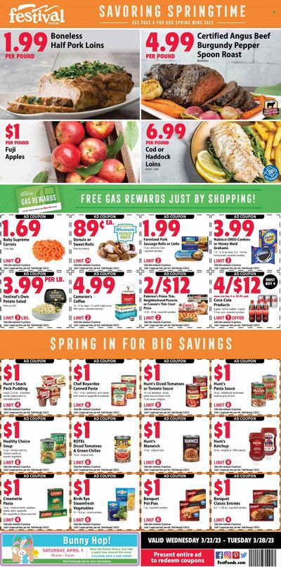 Festival Foods (WI) Weekly Ad Flyer Specials March 22 to March 28, 2023
