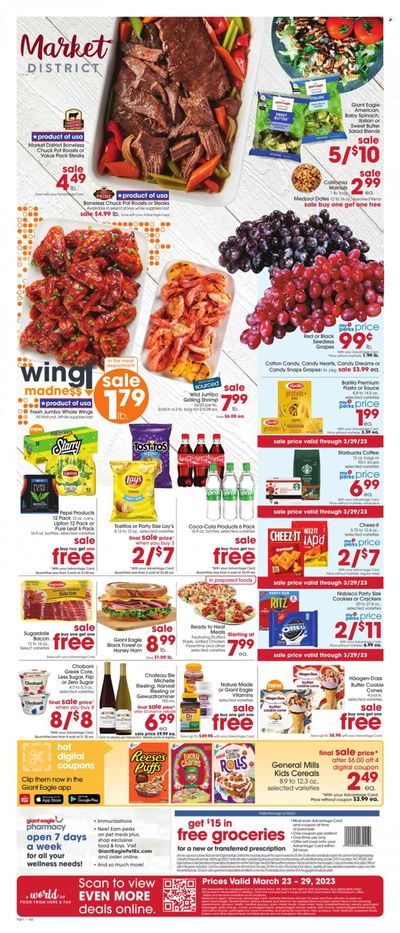 Giant Eagle (OH) Weekly Ad Flyer Specials March 23 to March 29, 2023