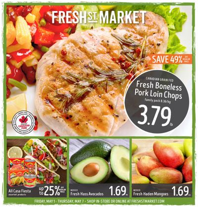 Fresh St. Market Flyer May 1 to 7