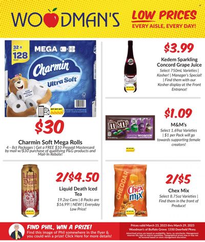 Woodman's Markets (IL, WI) Weekly Ad Flyer Specials March 23 to March 29, 2023