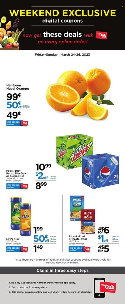 Cub Foods (MN) Weekly Ad Flyer Specials March 24 to March 26, 2023