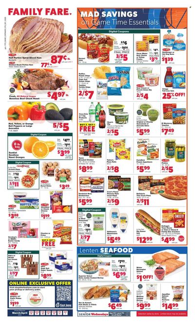 Family Fare (MI) Weekly Ad Flyer Specials March 26 to April 1, 2023